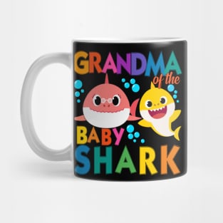 Grandma of the baby shark Mug